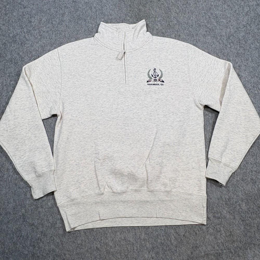 Exist Sweatshirt Men's Size Large Heather Gray‎ 1/4 Zip Mock Pullover Sportswear
